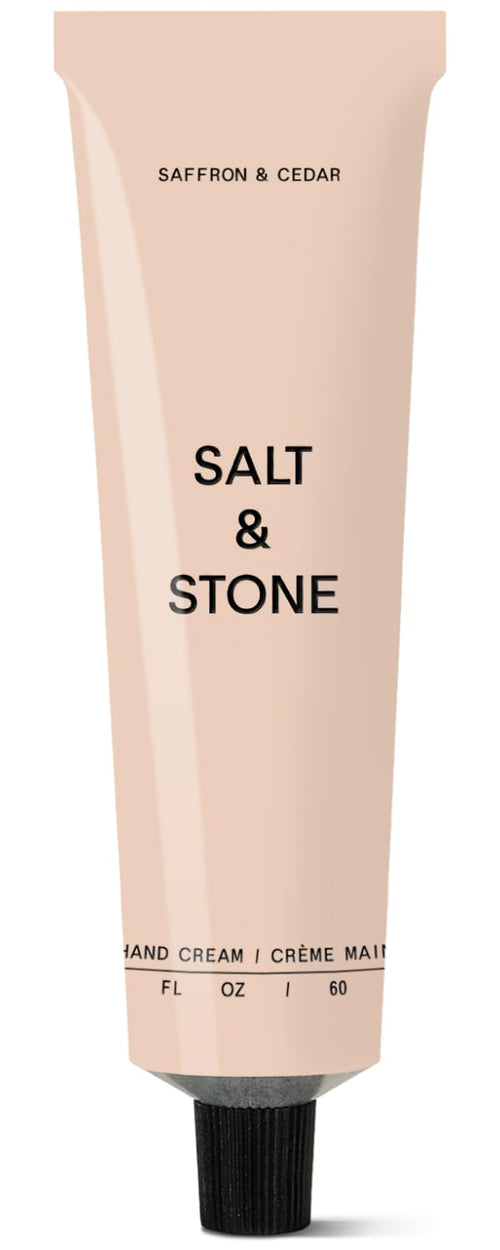 Salt & Stone Hand Cream – Black Rose & Oud, Hydrates & Softens, Fast-Absorbing, 2 fl oz