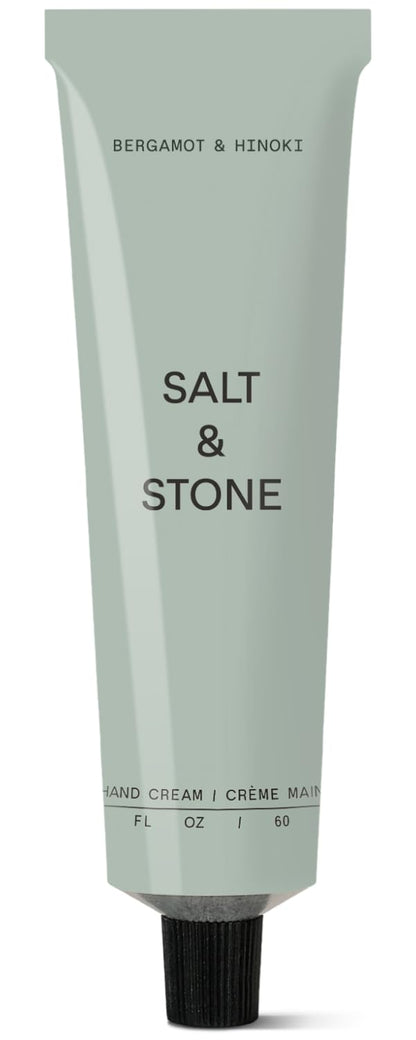 Salt & Stone Hand Cream – Black Rose & Oud, Hydrates & Softens, Fast-Absorbing, 2 fl oz