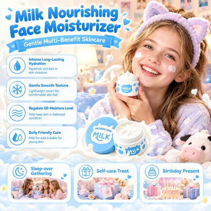 Milk Moisturizer for Kids & Teens – Hydrating, Lightweight Daily Cream